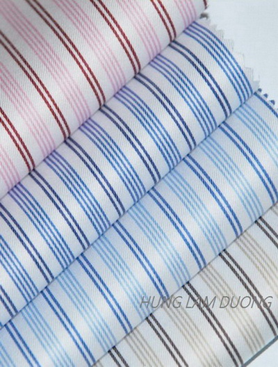 Vải sơmi sọc thời trang - Vải Hùng Lâm Dương - Công Ty TNHH Hùng Lâm Dương
